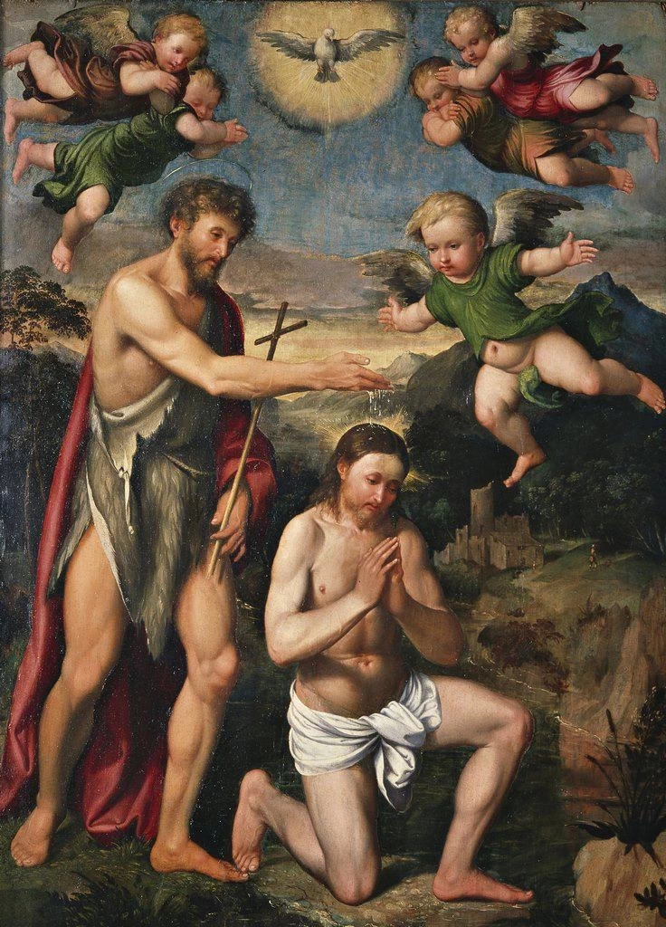 Battesimo di Cristo - Tempio Civico della Beata Vergine Incoronata, Lodi
